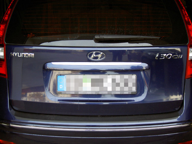 Hyundai i30cw Heckansicht